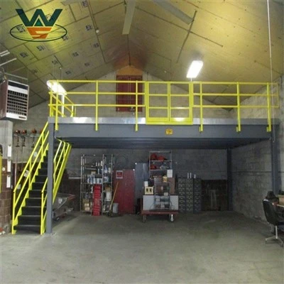 Multi-Layer Steel Platform Floor Racking For Storage